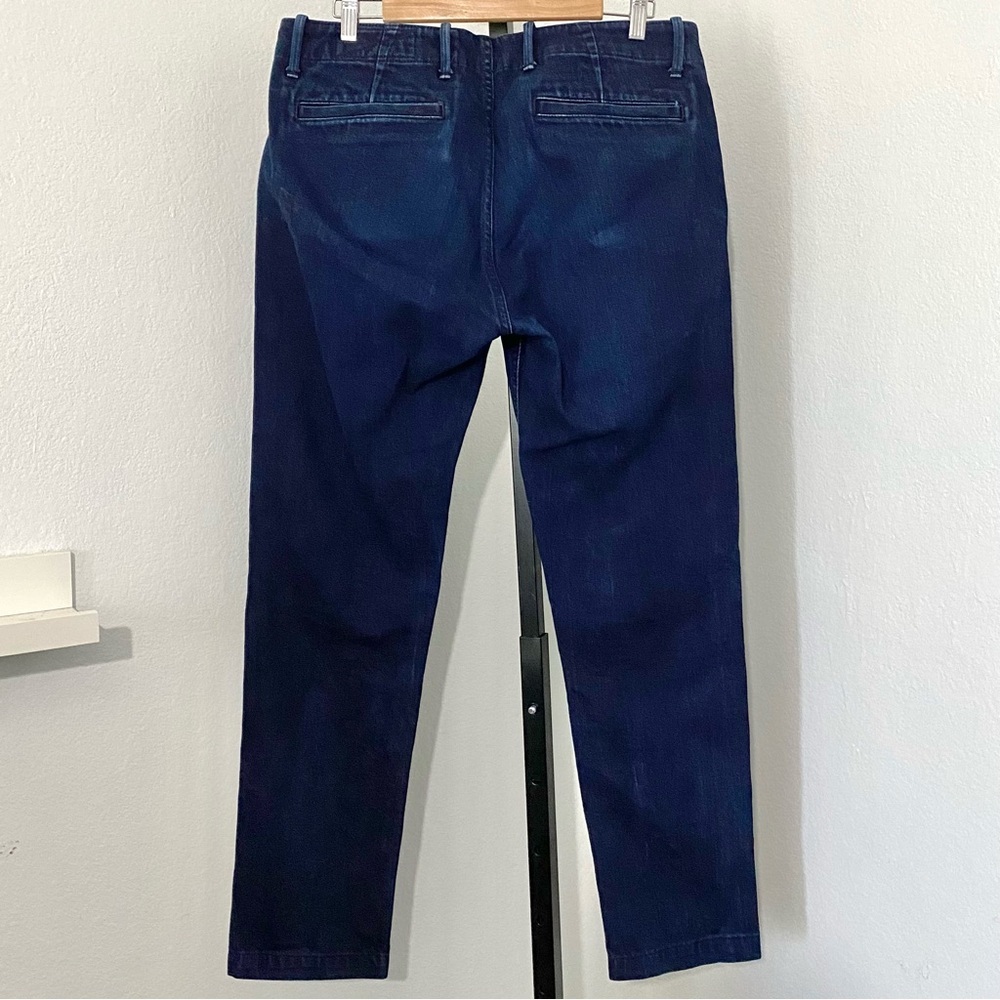 Rogue Territory RGT Infantry Relaxed Taper Pants Jeans Size 33 Dark Indigo - Picture 6 of 15
